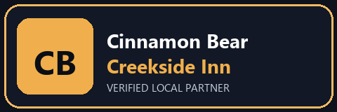 Cinnamon Bear Creekside Inn official emblem